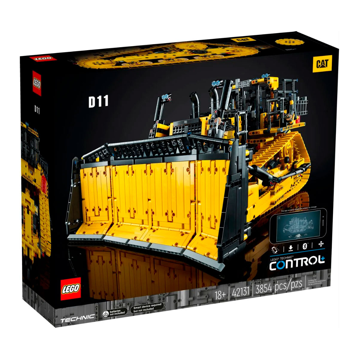 LEGO Technic - Escavadeira Cat® D11 Controlada por Aplicativo - 42131