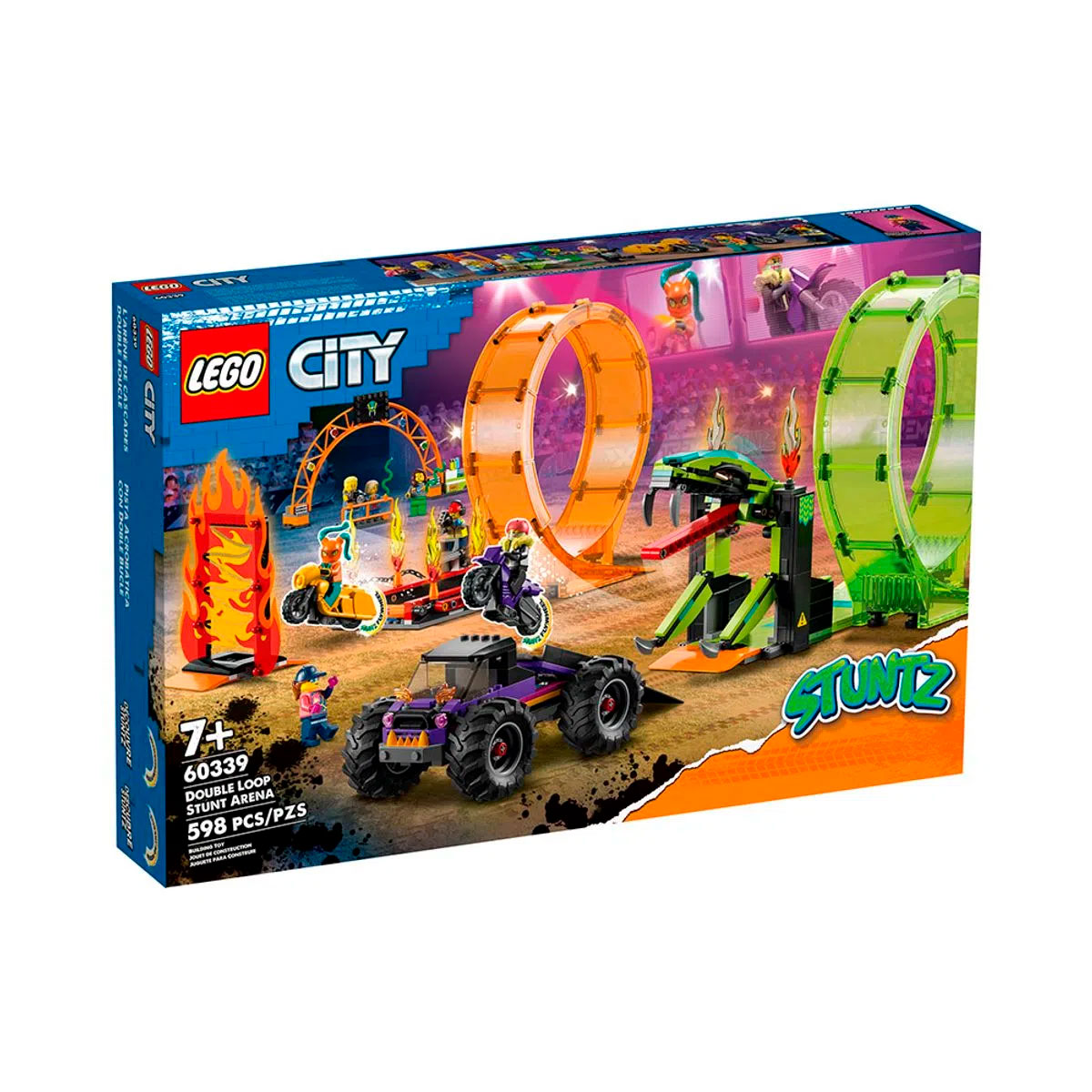 LEGO City - Arena de Acrobacias de Giro Duplo - 60339