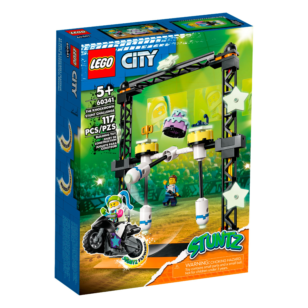 LEGO City - O Desafio de Acrobacias Chocante - 60341