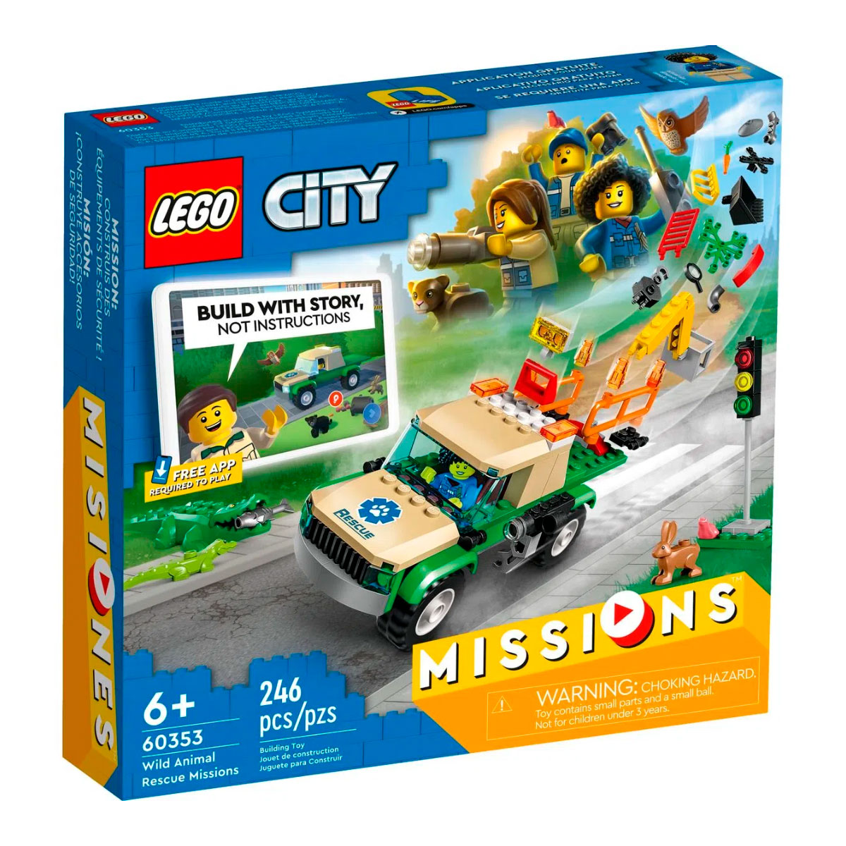 LEGO City - Missões de Resgate de Animais Selvagens - 60353