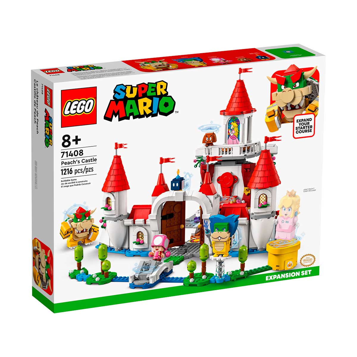 LEGO Super Mario - O Castelo de Peach - Pacote de Expansão - 71408