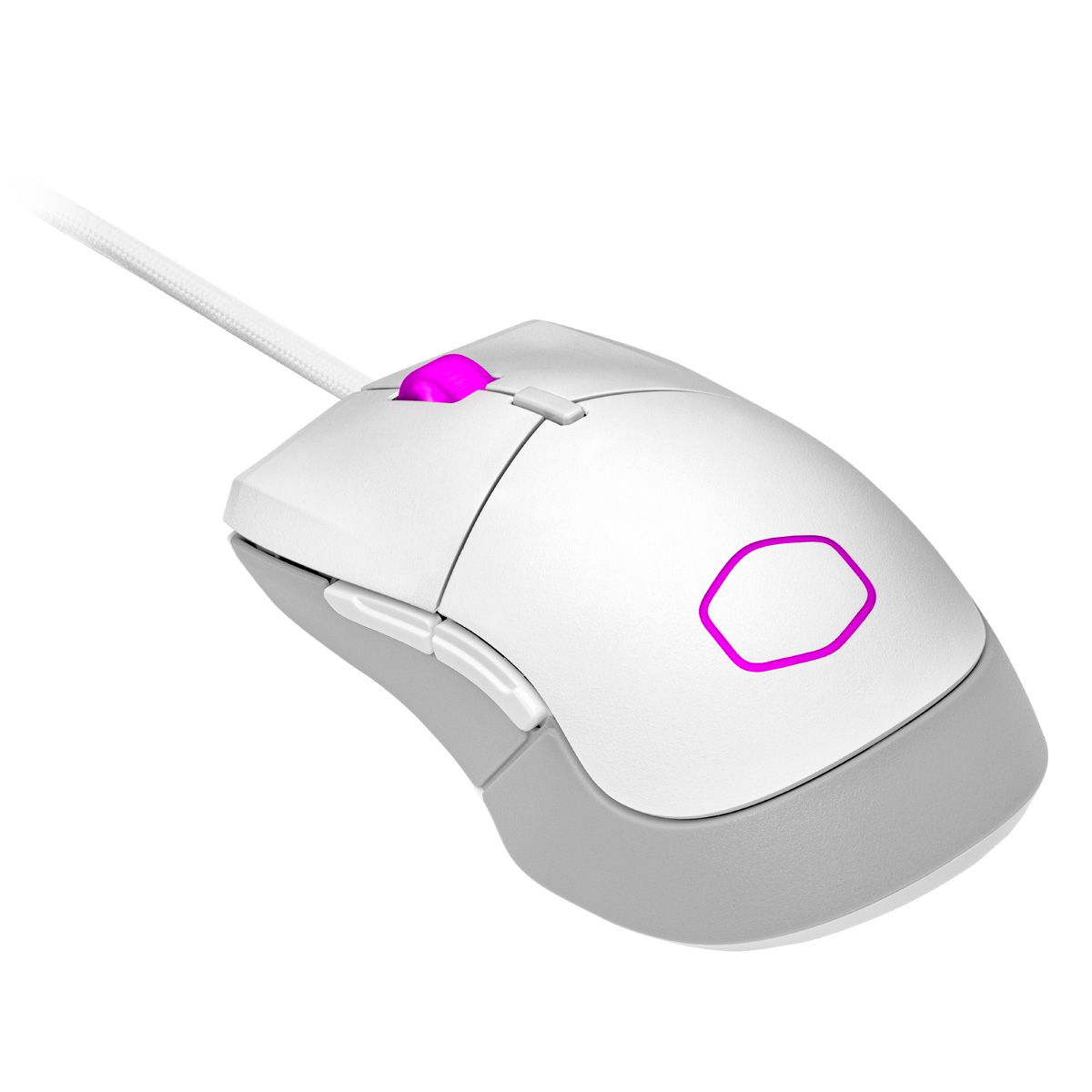 Mouse Gamer Cooler Master MM310 - 12000dpi - 6 Botões - RGB - Branco - MM-310-WWOL1