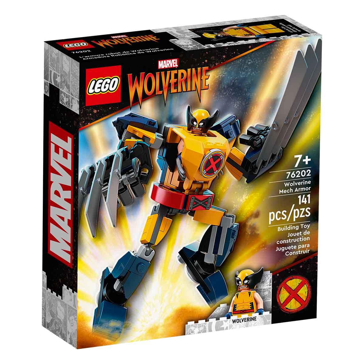 LEGO Super Heroes Marvel - Armadura Robô do Wolverine - 76202