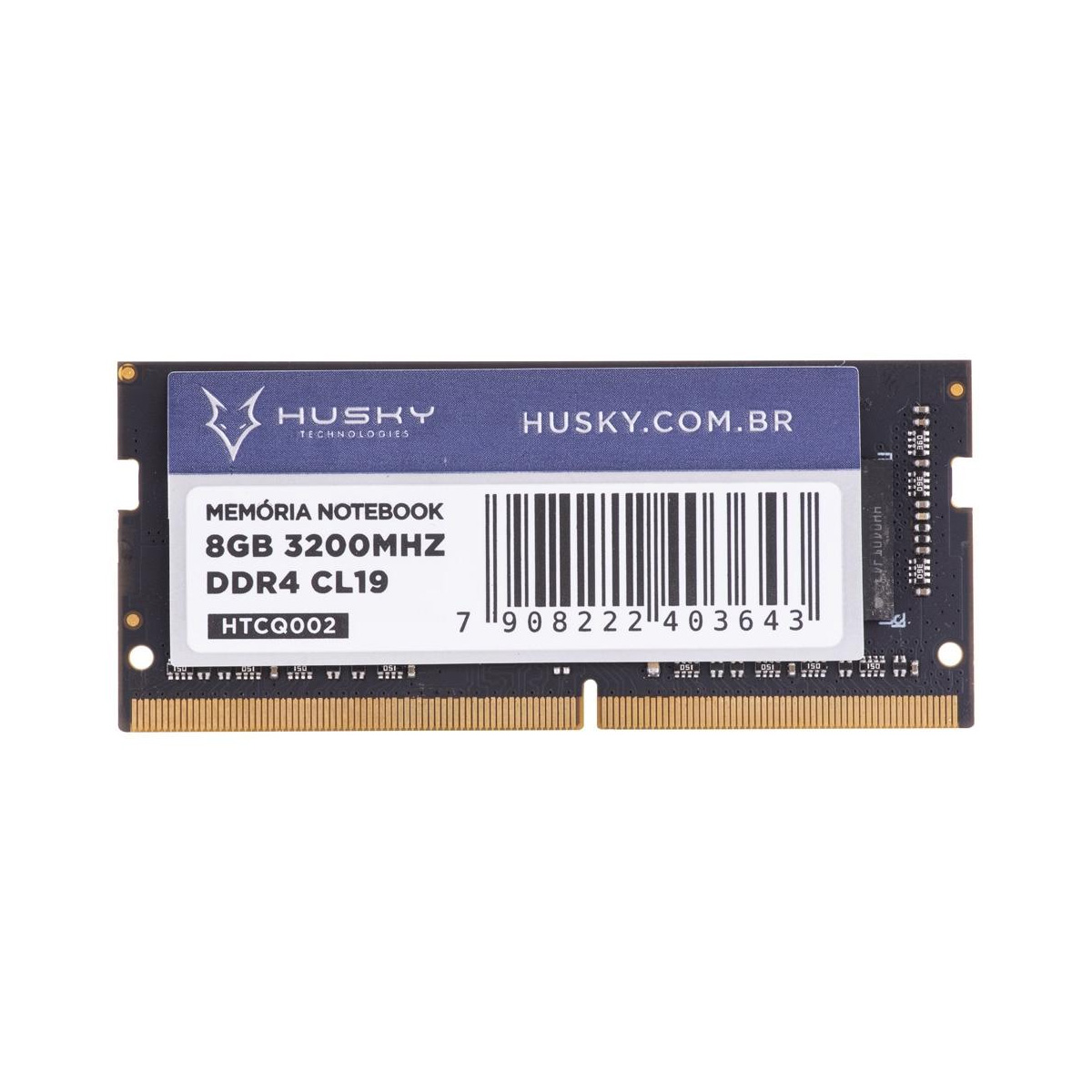 Memória SODIMM 8GB DDR4 3200MHz - para Notebook - CL19 - HTCQ002