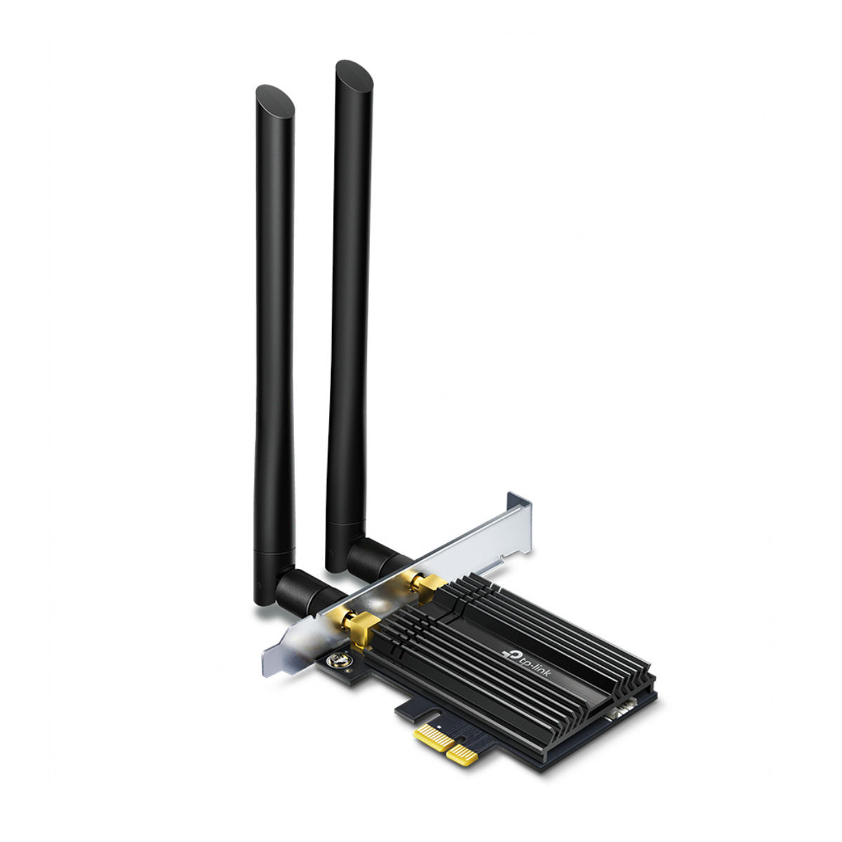 Placa de Rede Wi-Fi PCI Express TP-Link Archer TX50E AX3000 - Wi-Fi e Bluetooth - Dual Band 2.4 GHz e 5 GHz - 2 Antenas