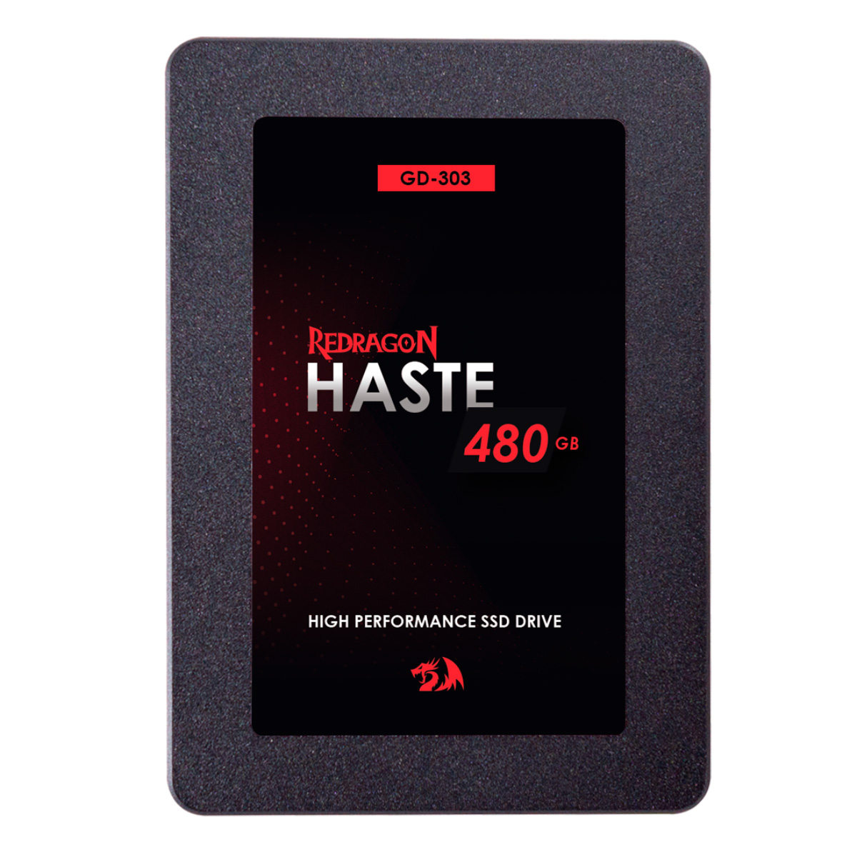 SSD 480GB Redragon Haste - SATA - Leitura 550MB/s - Gravação 470MB/s - GD-303