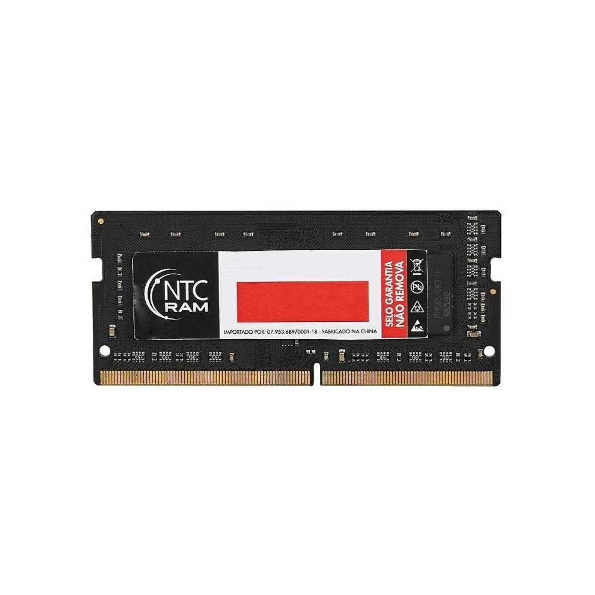 Memória SODIMM 16GB DDR4 2666MHz NTC - para Notebook - CL19 - NTCKF2666ND4-16GB