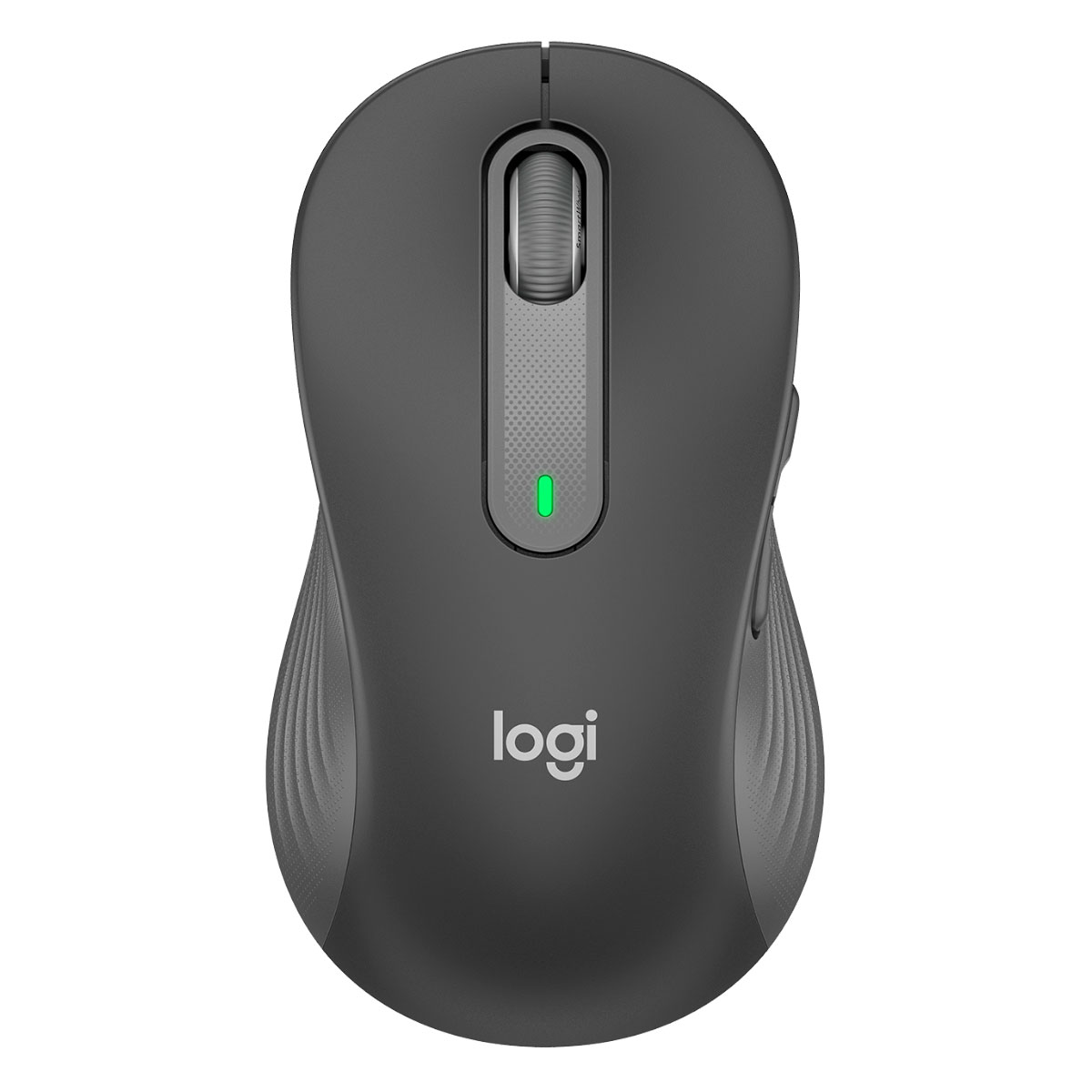 Mouse sem Fio Logitech M650 Signature L Left - Receptor USB Logi Bolt ou Bluetooth - 2000dpi - para Canhotos - Grafite - 910-006234