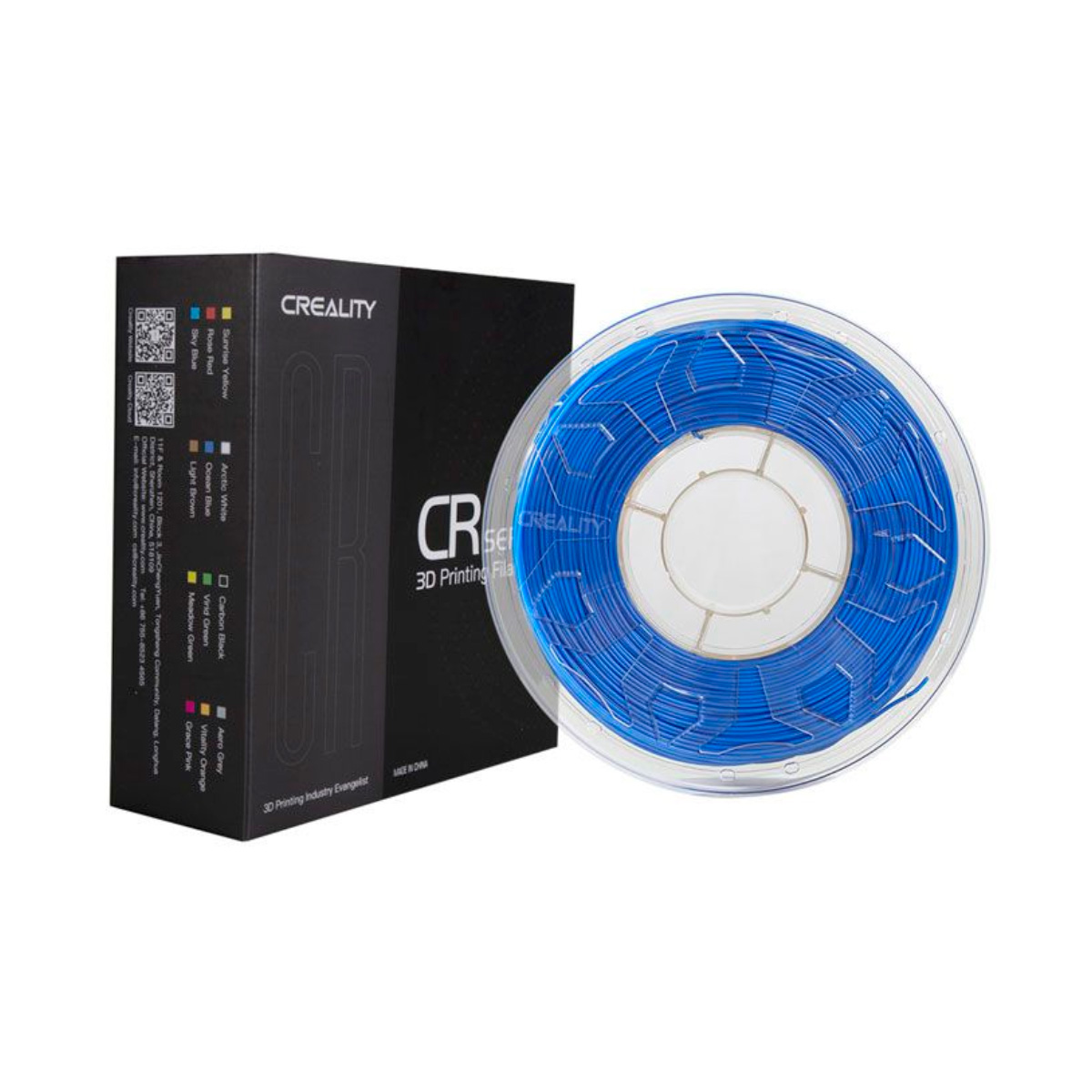 Filamento para Impressora 3D - PLA Azul - 1Kg - 1,75mm - Creality