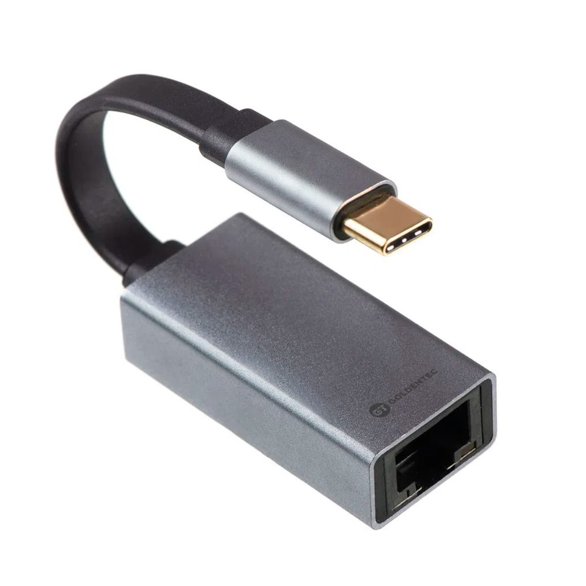 Adaptador USB-C para RJ45 - Gigabit Ethernet - Goldentec GT-46509
