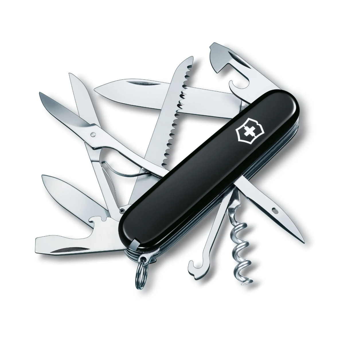 Canivete Victorinox Huntsman - 15 funções - Preto - 1.3713.3