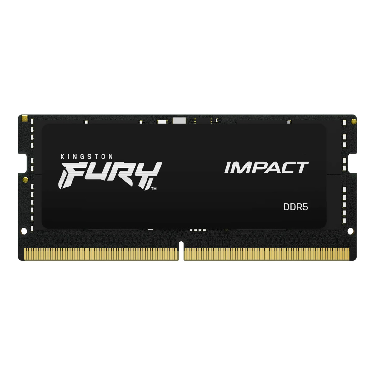 Memória SODIMM 32GB DDR5 4800MHz Kingston Fury Impact - para Notebook - CL38 - KF548S38IB-32