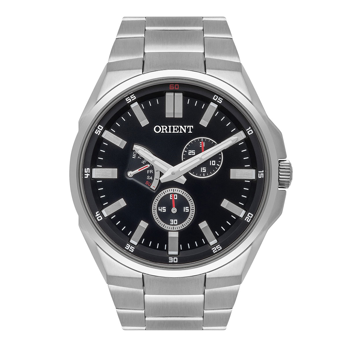 Relógio Masculino Orient Eternal - Multifunção - Prata - MBSSM087P1SX