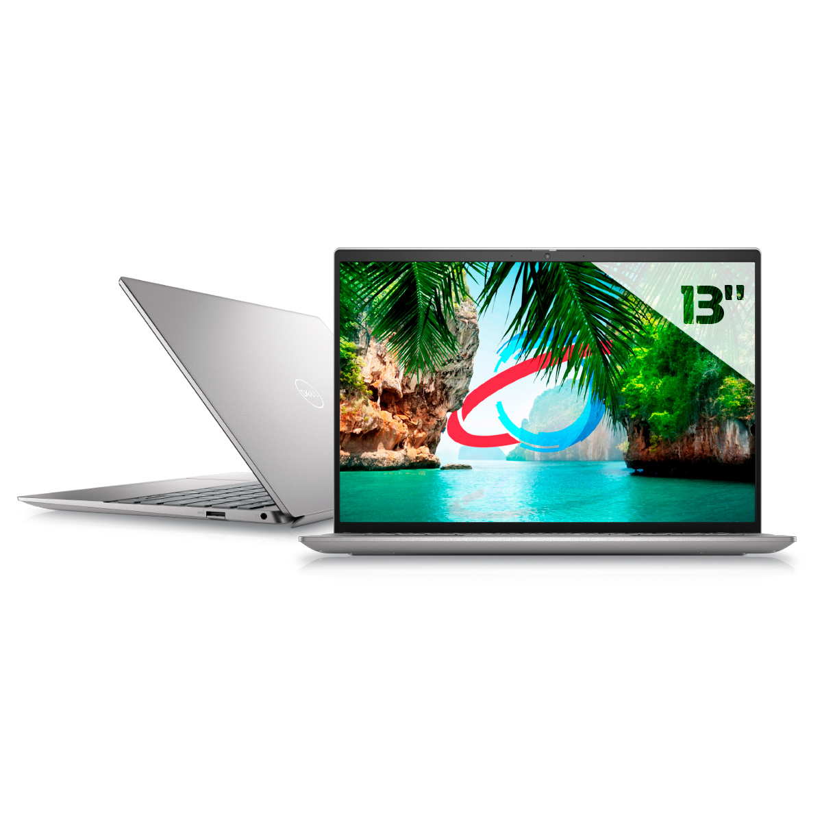 Notebook Dell Inspiron i13-i1300-AP20S Ultrafino - Intel i7 1360P, RAM 16GB, SSD 512GB, Tela 13.3