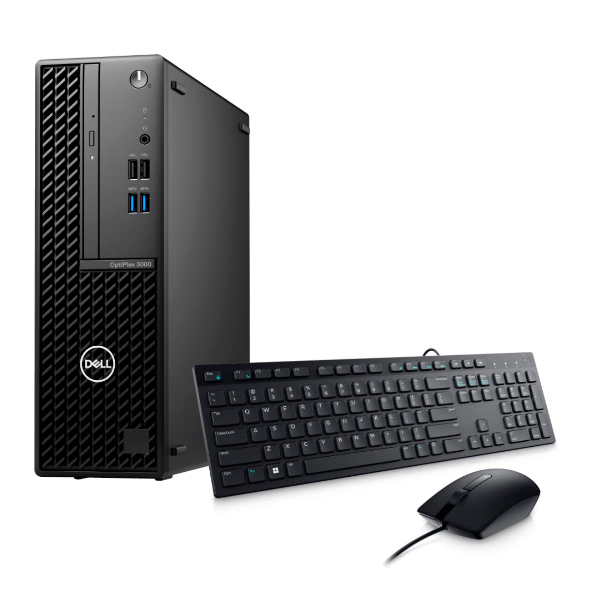 Computador Dell Optiplex 3000 Small Desktop - Intel i5 12500, RAM 16GB, SSD 1TB, Wi-Fi e Bluetooth, Kit Teclado e Mouse, Windows 11 Professional - Outlet