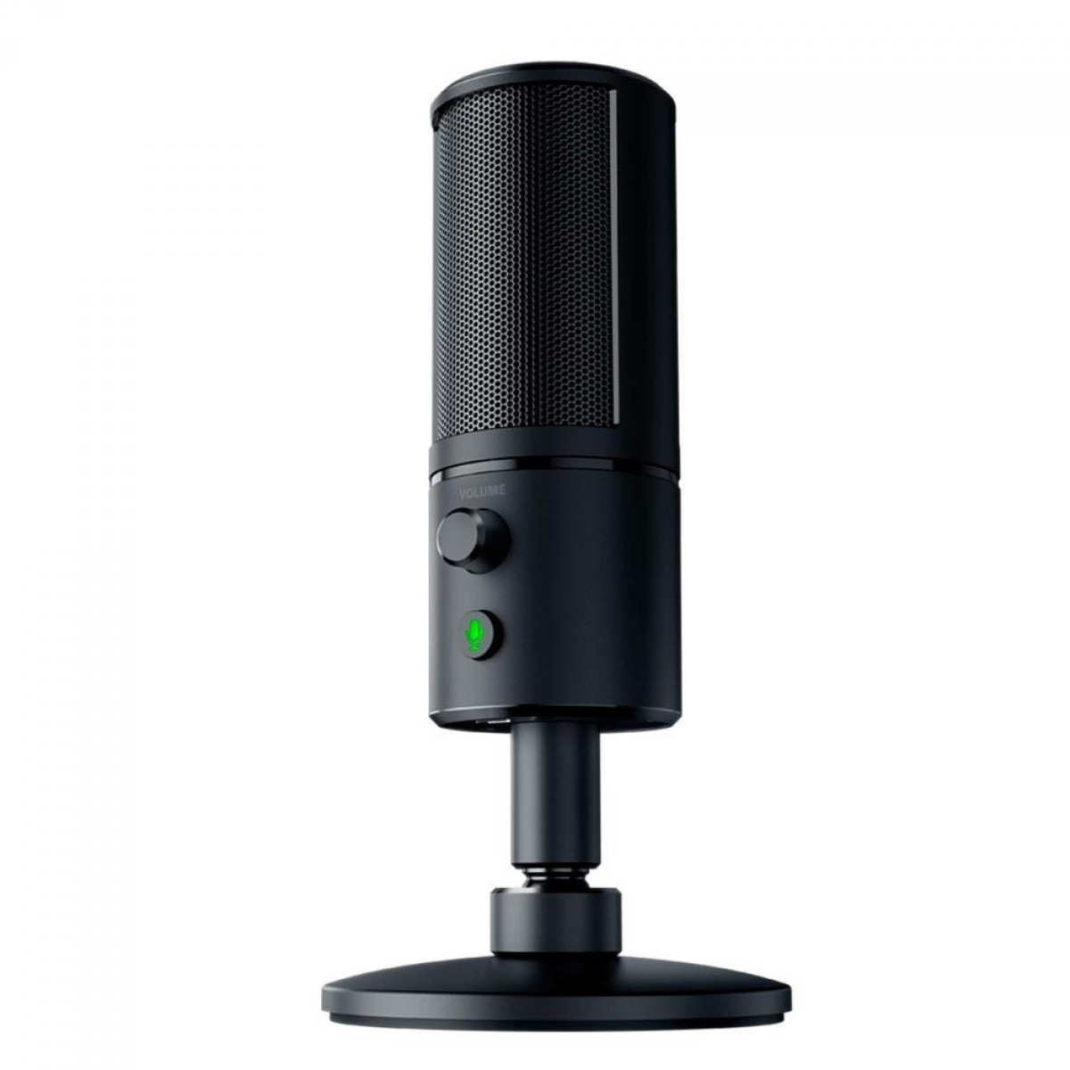Microfone Razer Seiren X - Pedestal Ajustável - USB - Controles Integrados - RZ19-02290100-R3U1 - Open box