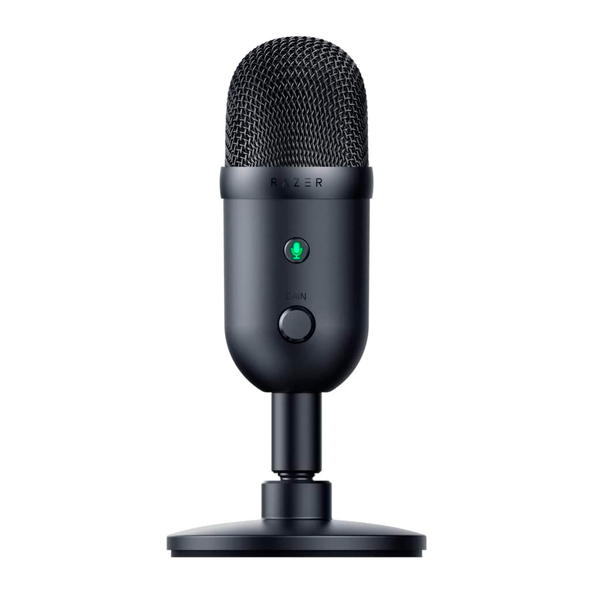 Microfone Razer Seiren V2 X - Pedestal Ajustável - USB - Controles Integrados - RZ19-04050100-R3U1