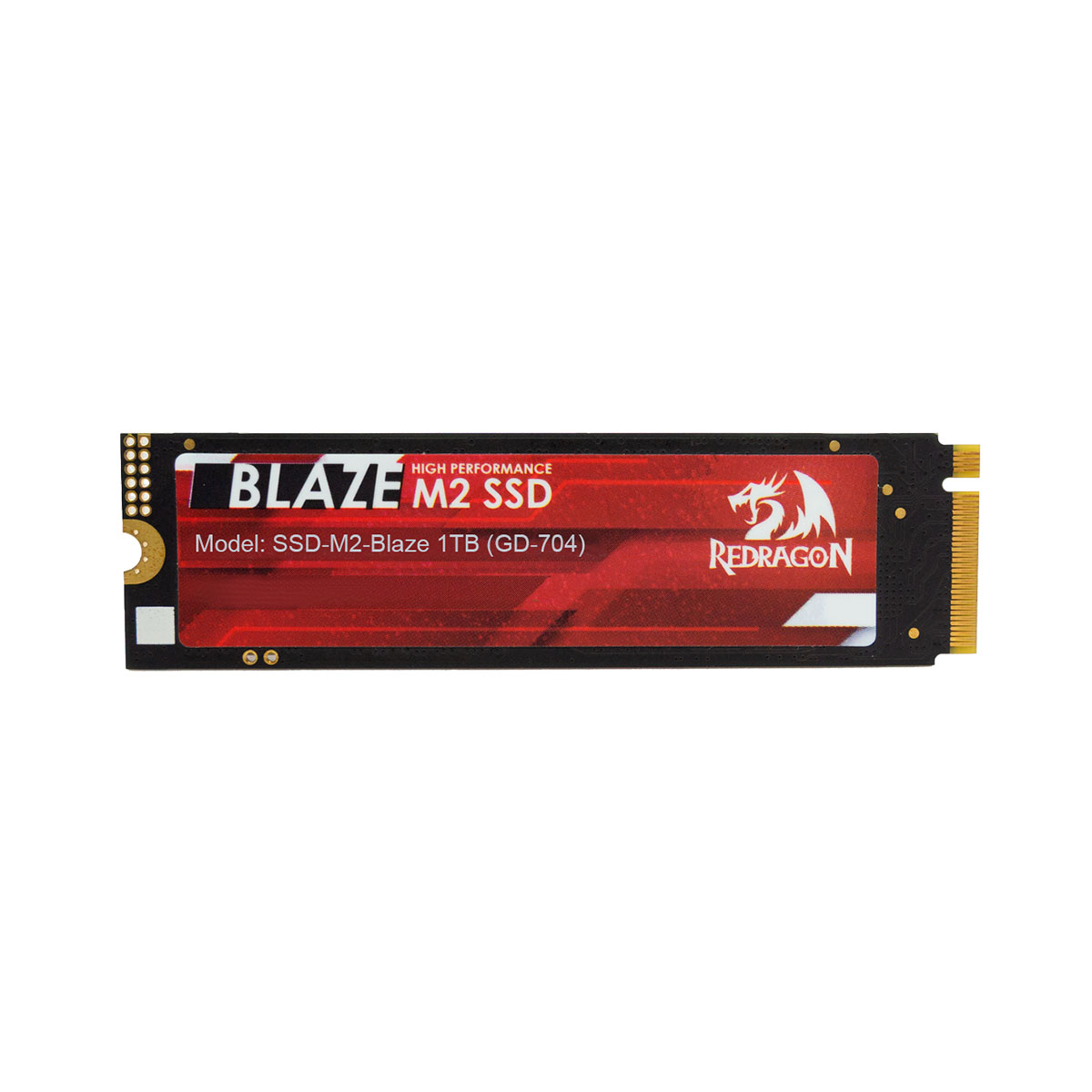 SSD M.2 1TB Redragon Blaze - NVMe - Leitura 7450 MB/s - Gravação 6600MB/s - GD-704
