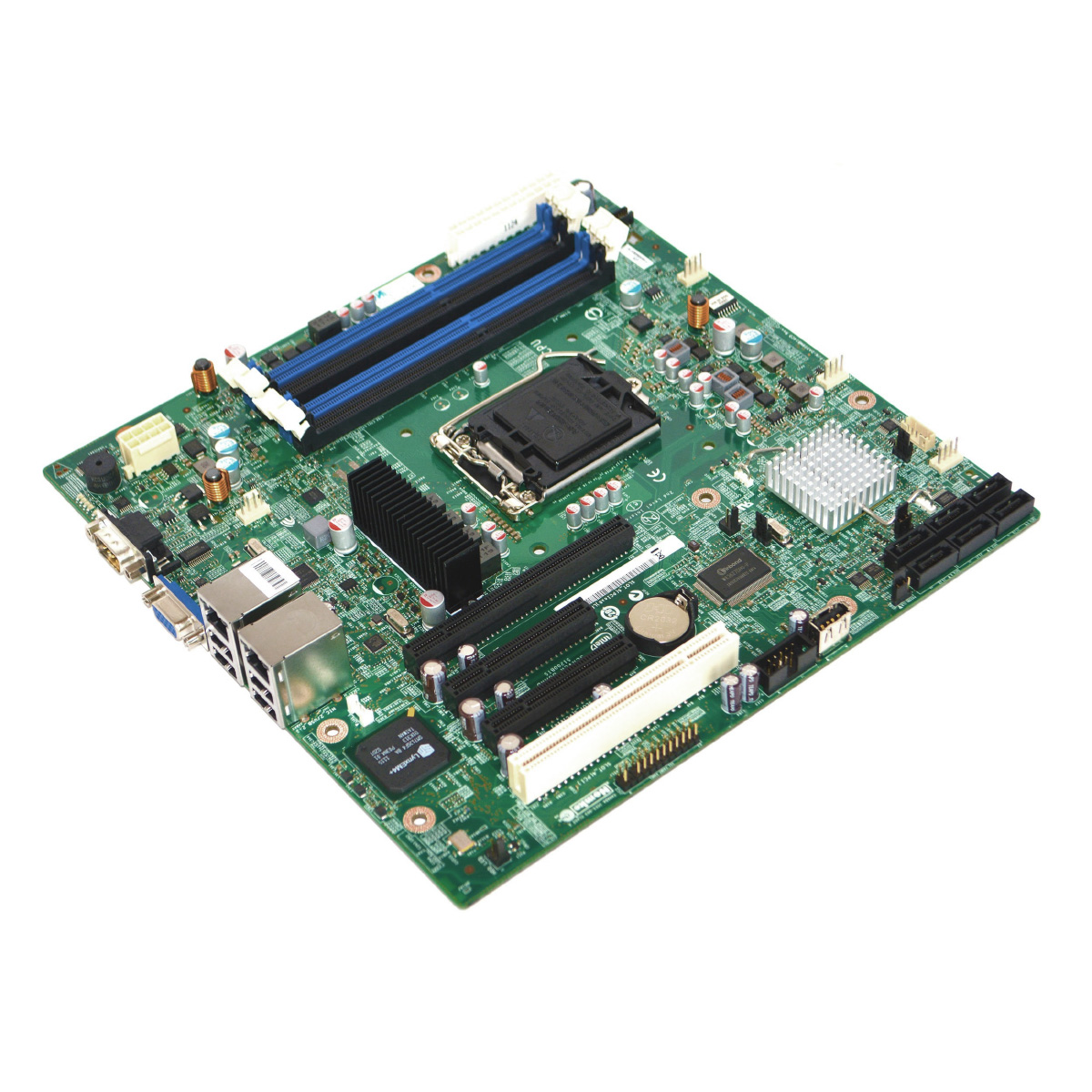 Placa Mãe para Servidor Intel Xeon S1200BTSR - (LGA 1155 - DDR3 ECC) - Chipset C252 - Dual LAN - OEM