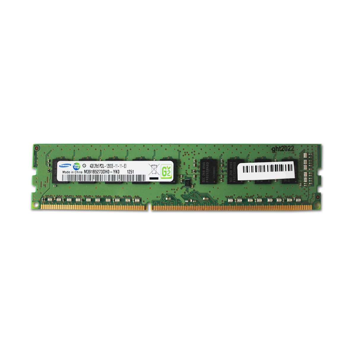 Memória 4GB DDR3 1600MHz Samsung - CL11 - ECC - M391B5273DH0-YK0