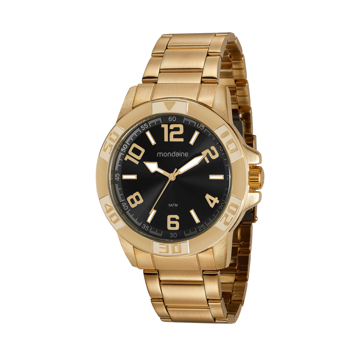 Relógio Masculino Mondaine Dourado - 99369GPMVDE3