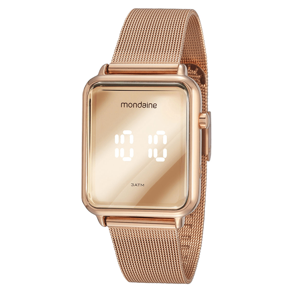 Relógio Feminino Mondaine Digital Led Rosé - 32171LPMVRE2