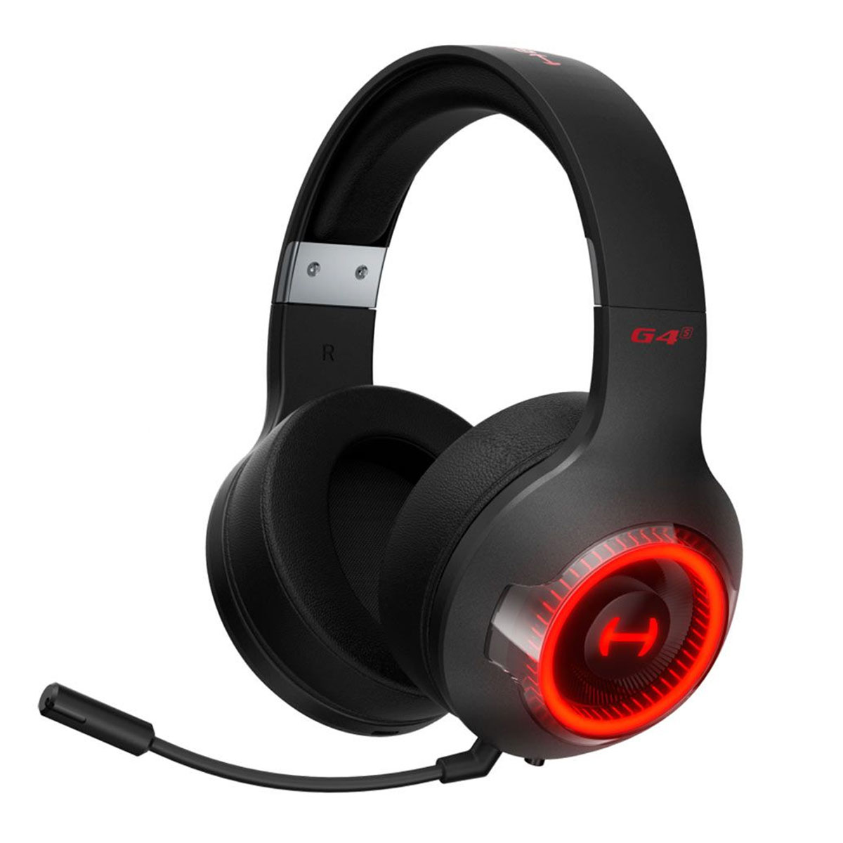 Headset Gamer Sem Fio Edifier G4S Hecate - H+ - Drivers 40mm - Bluetooth 5.2 - Microfone Destacável - Preto