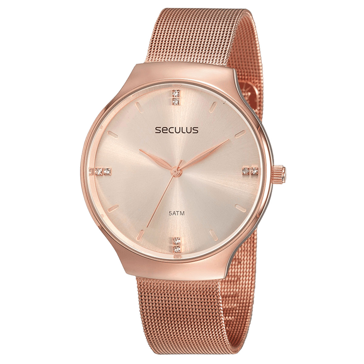 Relógio Feminino Seculus Casual Rosé - 77076LPSVRS6