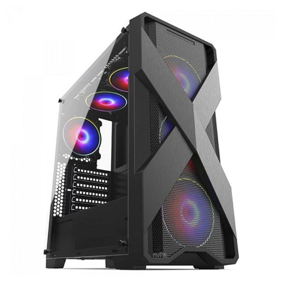 Gabinete Gamer BPC-XE03 - Lateral em Vidro Temperado - USB 3.0 - Preto