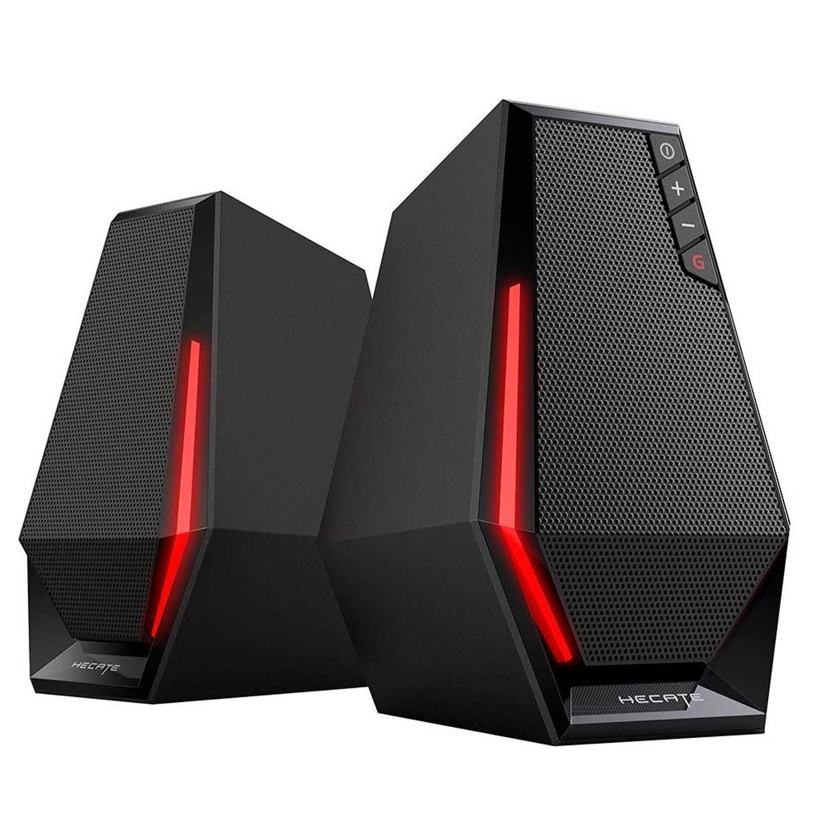 Caixa de Som Gamer Edifier G1500 SE Hecate - 5W RMS - Conector P2 e energia USB - G1500se-BK