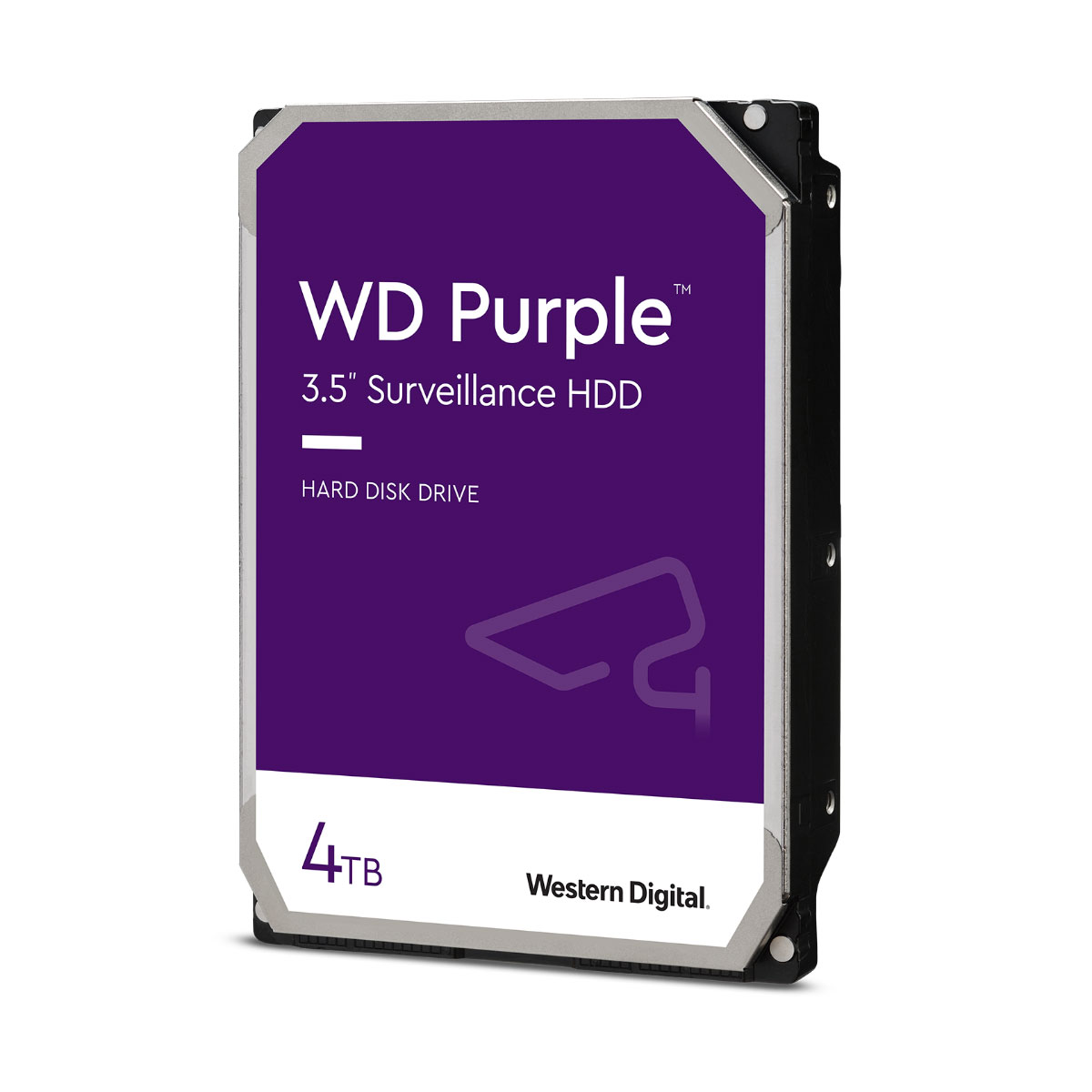 HD 4TB SATA - 256MB Cache - Western Digital Purple Surveillance - WD43PURZ - Ideal para CFTV