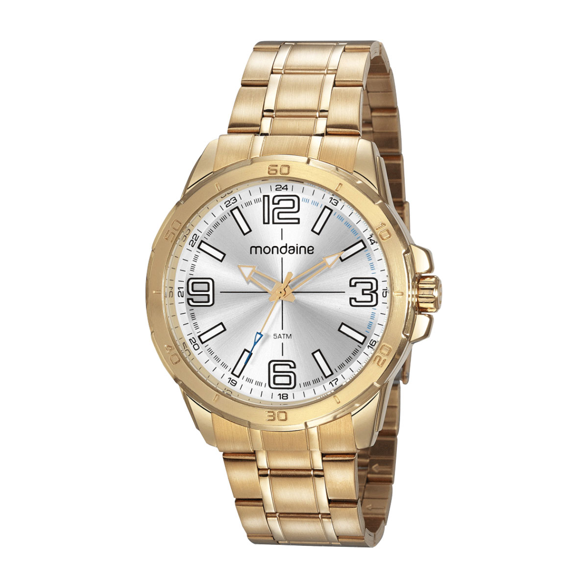 Relógio Masculino Mondaine Casual Dourado - 53832GPMVDE2