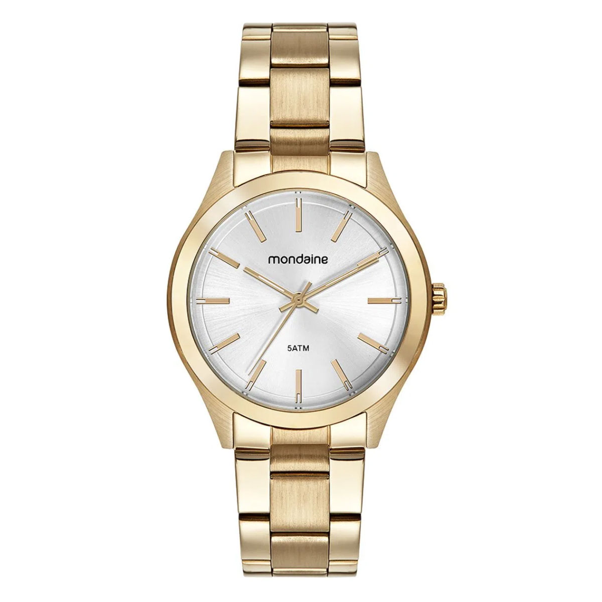 Relógio Feminino Mondaine Aço Casual Dourado - 99651LPMVDA1