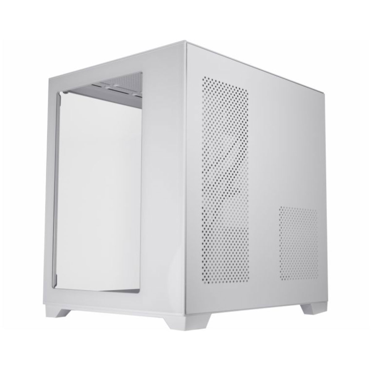 Gabinete Gamer K-Mex Space Z White W1AD - Lateral e Frontal em Vidro Temperado - USB 3.0 - Micro ATX - Branco