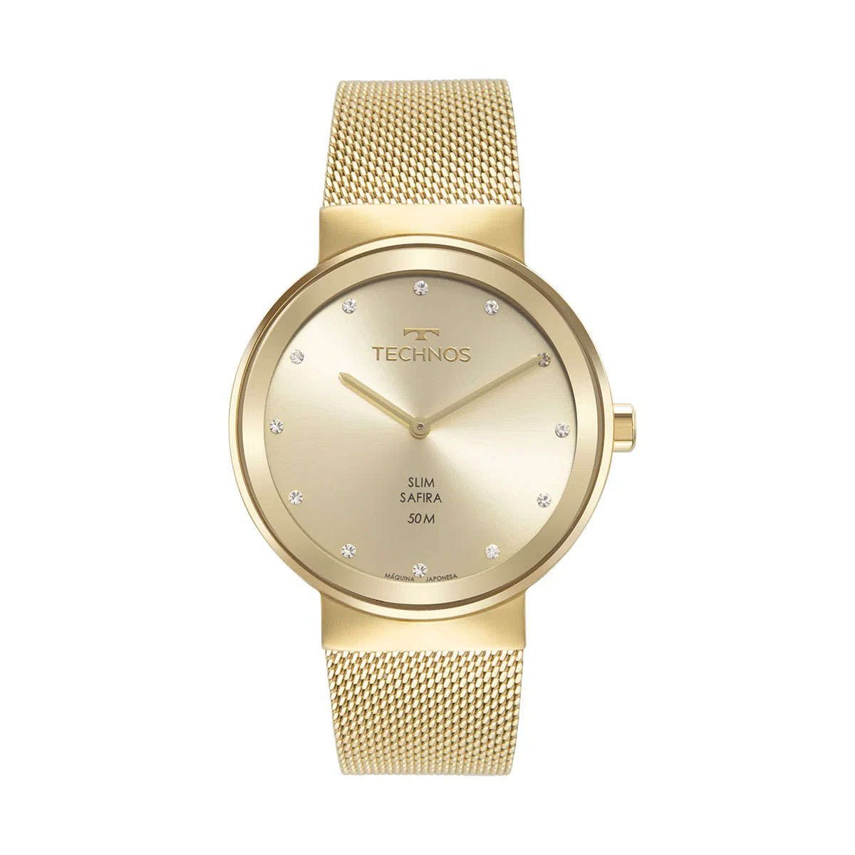 Relógio Feminino Technos Slim Dourado - 1L22WM/1X