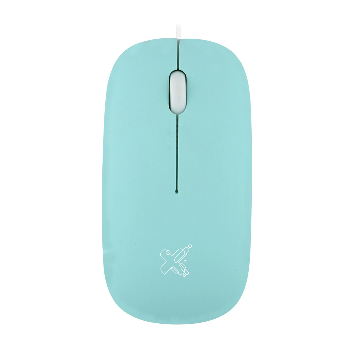 Mouse USB Maxprint Surface - 1200dpi - Azul - 60000137