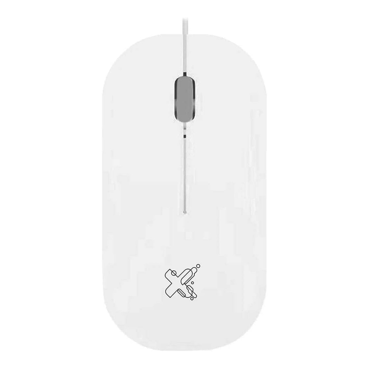 Mouse USB Maxprint Surface - 1200dpi - Branco - 60000135