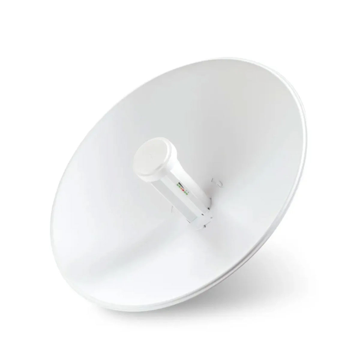 CPE Ubiquiti Powerbeam M5 airMAX - 5 GHz - Antena 25 dBi - 1 porta PoE Gigabit - Throughput TCP efetivo de 150Mbp+ - PBE-M5-400