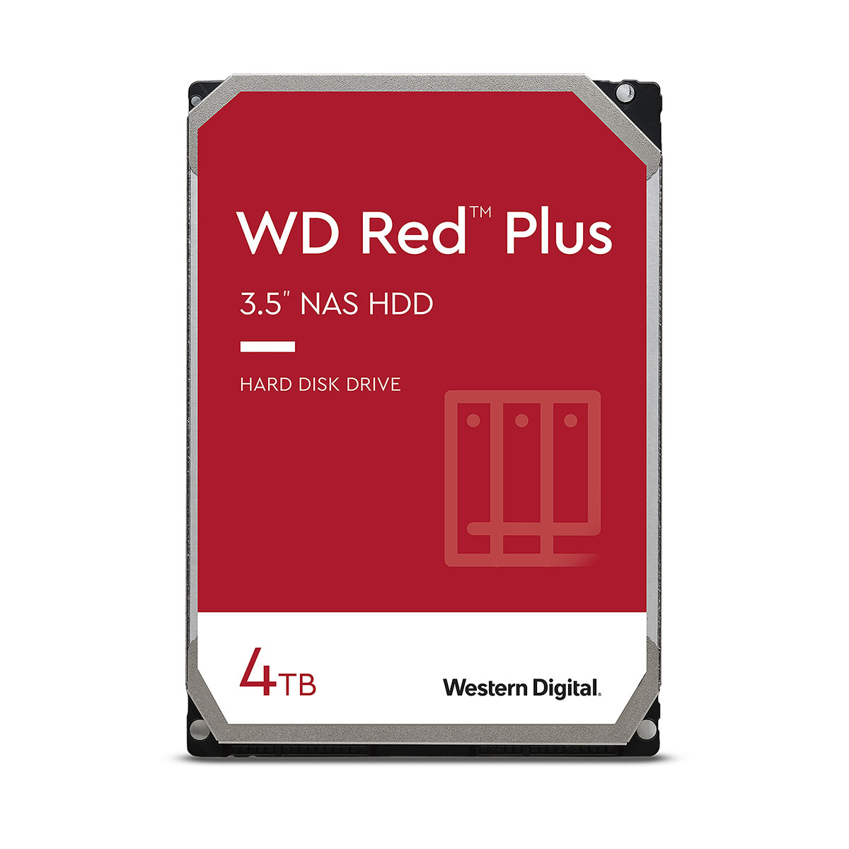 HD 4TB NAS SATA - 5400RPM - 256MB Cache - Western Digital RED Plus - WD40EFPX