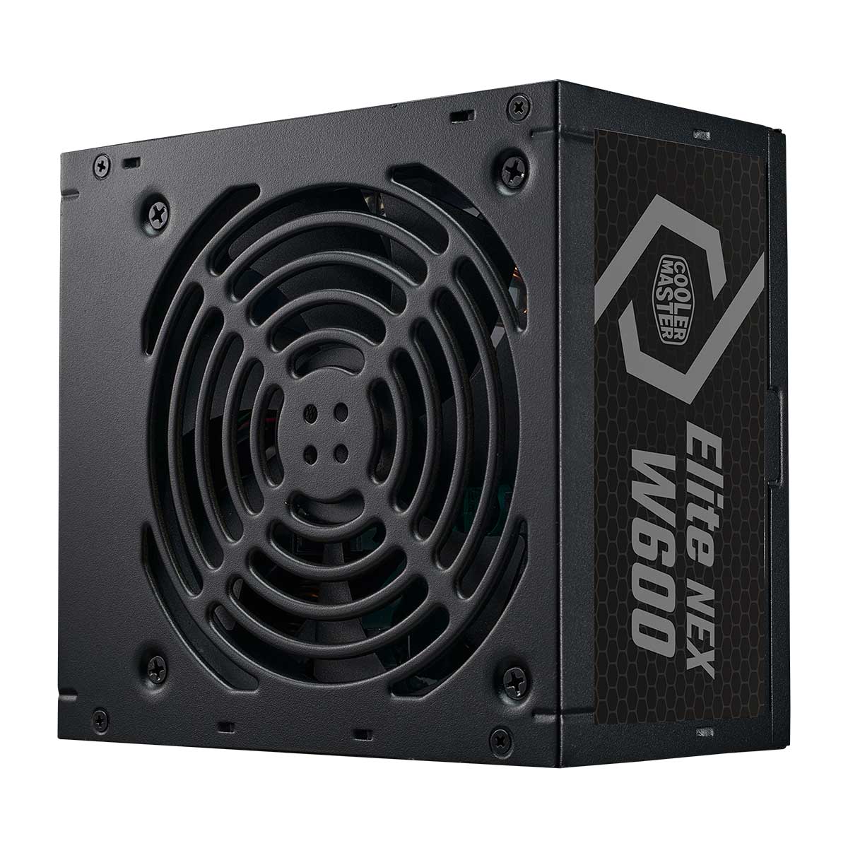 Fonte 600W Cooler Master Elite Nex - PFC Ativo - Eficiência 80% - 80 PLUS® White - MPW-6001-ACAW-BB1