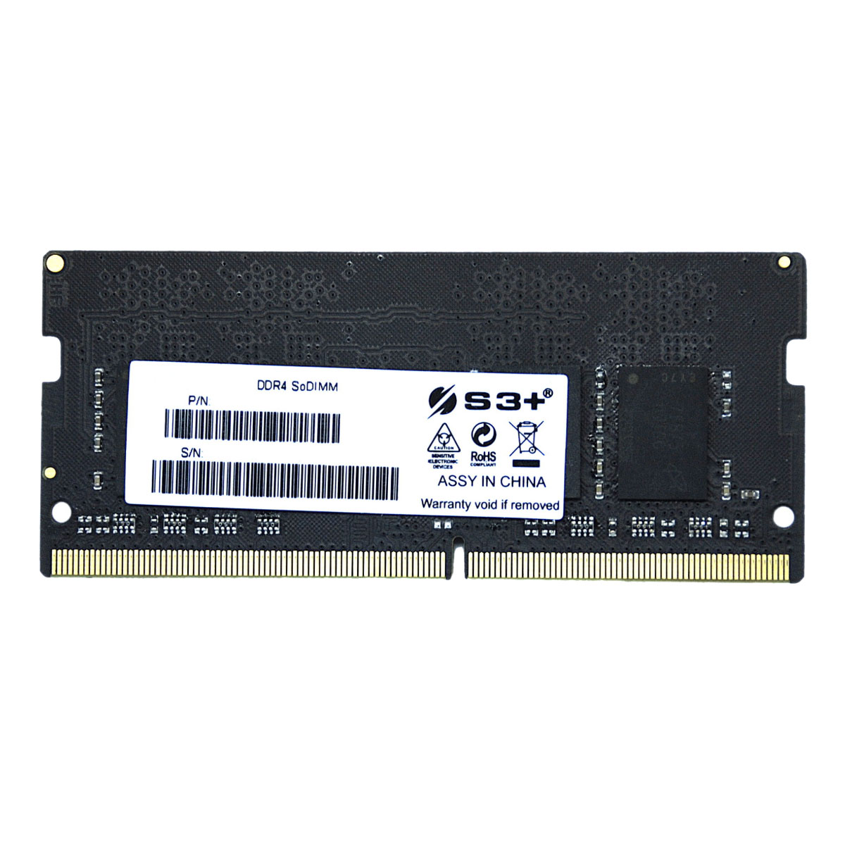Memória SODIMM 16GB DDR4 2666MHz S3+ - para Notebook - CL19 - S3S4N2619161