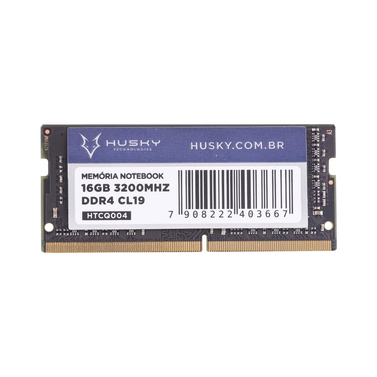 Memória SODIMM 16GB DDR4 3200MHz - para Notebook - CL19 - HTCQ004