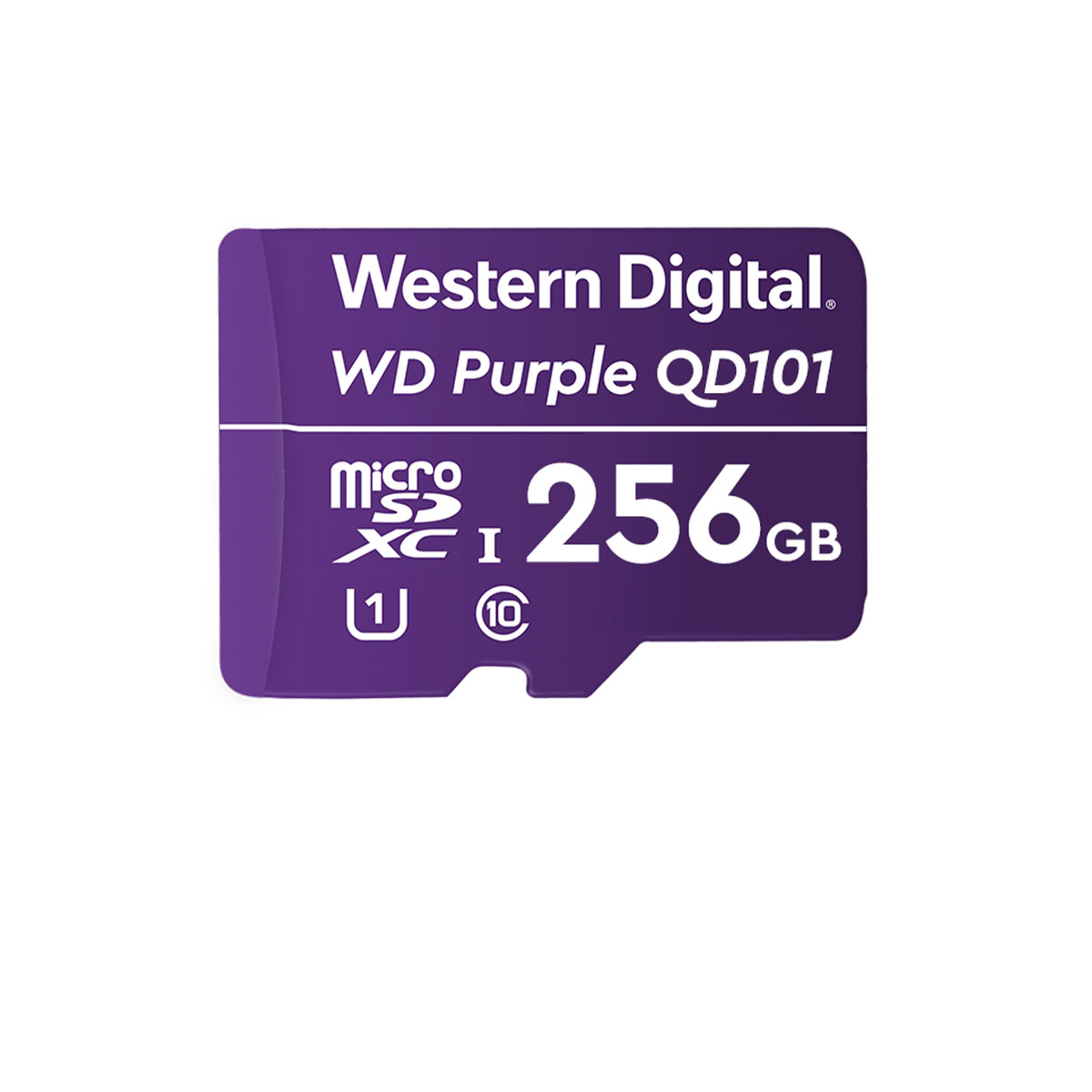 Cartão 256GB Micro SD - Classe 10 - Velocidade até 20MB/s - Western Digital Purple - 4600165