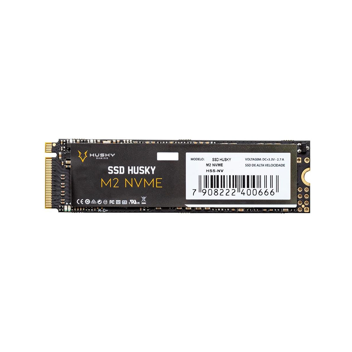 SSD M.2 512GB - NVMe - Leitura 2200MB/s - Gravação 1600MB/s - HGML024