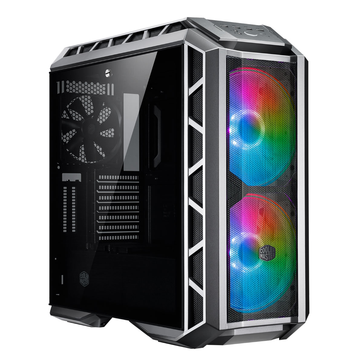 Gabinete Gamer Cooler Master Mastercase H500P - Lateral em Vidro Temperado - USB 3.0 - 3 Coolers Inclusos - MCM-H500P-MGNN-S11