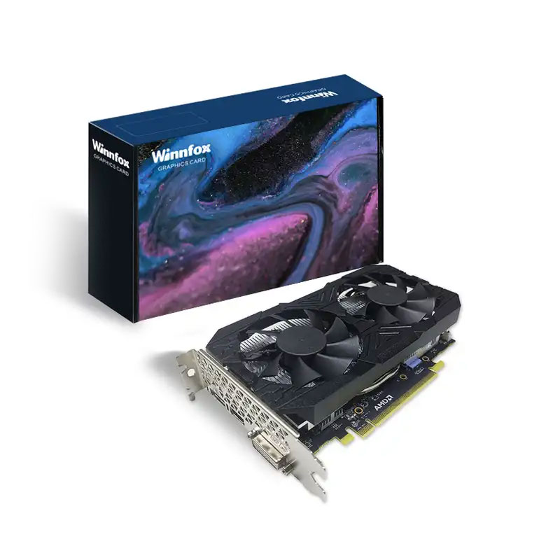 Placa de Vídeo AMD Radeon RX 580 16GB GDDR5 256bits - Winnfox RX580-16GD5