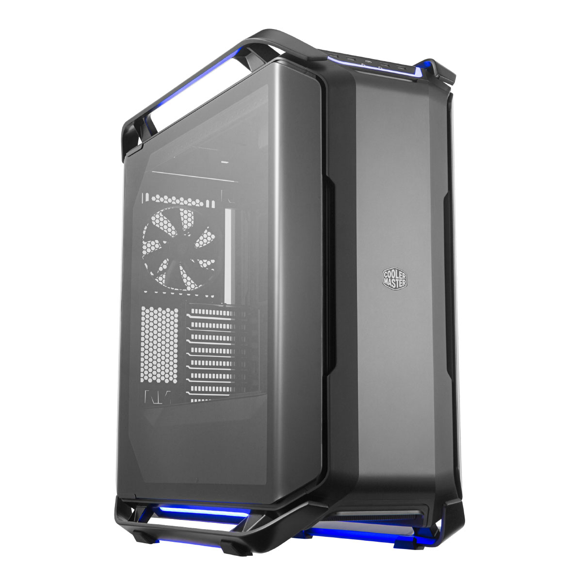 Gabinete Gamer Cooler Master Cosmos C700P Black Edition - Lateral em Vidro Curvo - USB 3.2 - Full Tower - RGB - 3 Coolers Inclusos - Preto - MCC-C700P-KG5N-S00