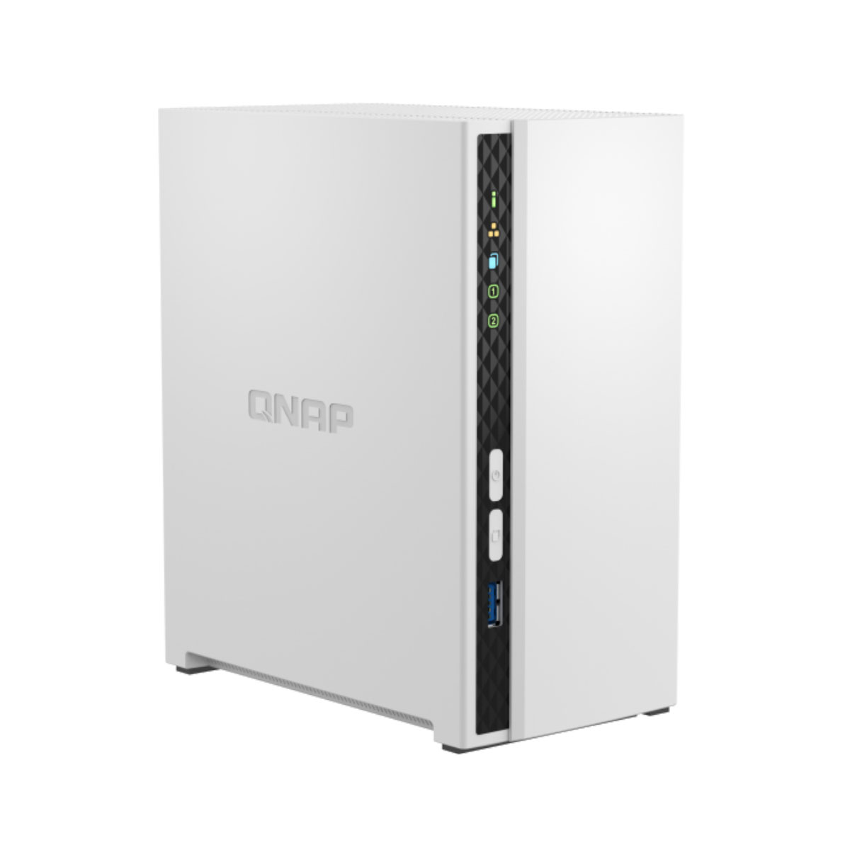 Storage NAS Qnap TS-233 - Nuvem Pessoal Privada - Gigabit - USB 3.2 - Suporta 2 HDs