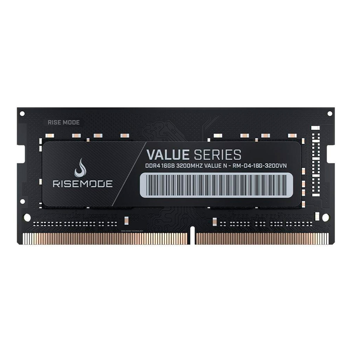 Memória SODIMM 16GB DDR4 3200MHz Rise Mode Value - para Notebook - CL16 - RM-D4-16G-3200VN