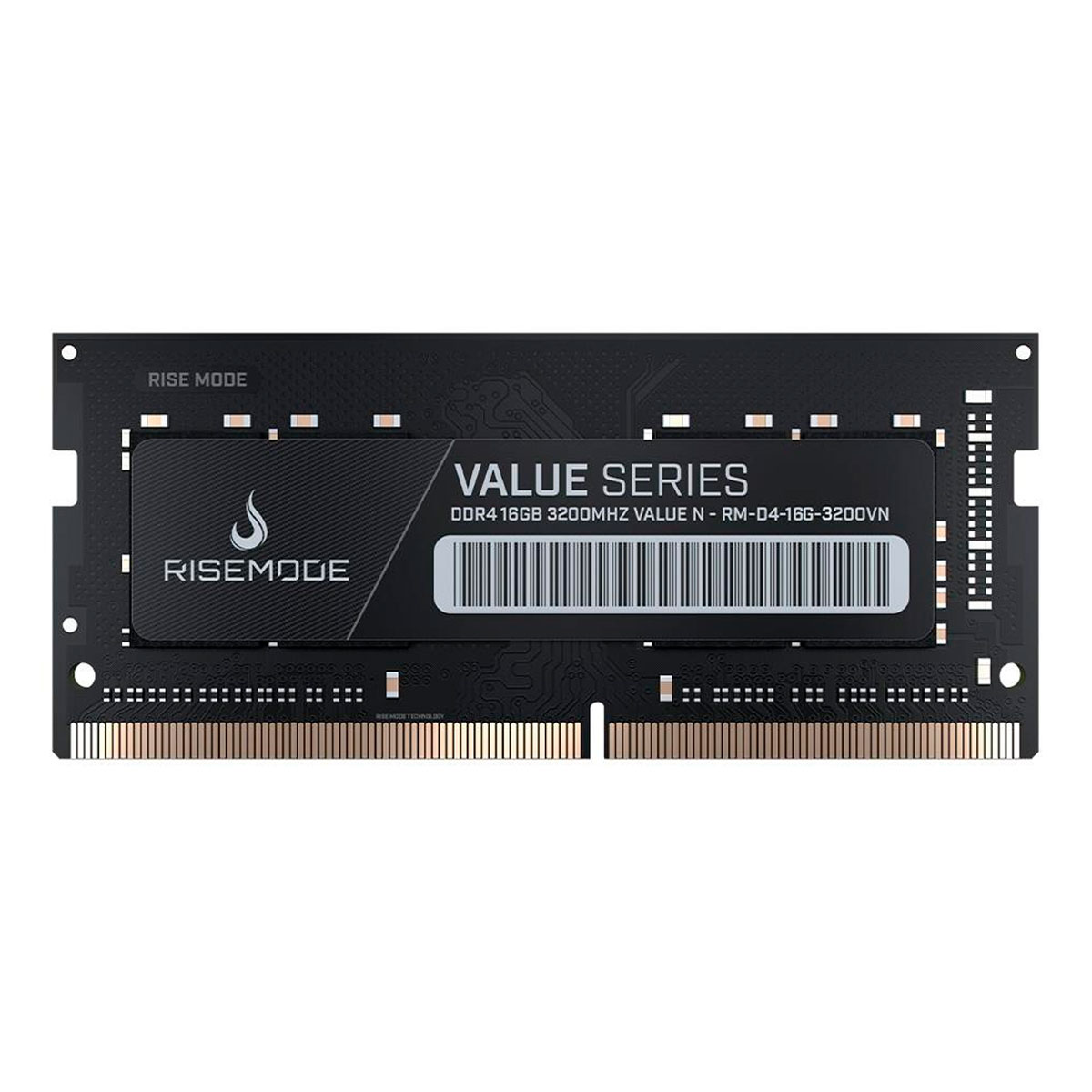 Memória SODIMM 16GB DDR4 3200MHz Rise Mode Value - para Notebook - CL22 - RM-D4-16G-3200VN